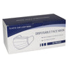 3-Ply Disposable Protective Face Masks - 50 per pack.