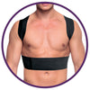 Remedy Health Neoprene Back Support & Posture Corrector – Adjustable Back Brace with Double-Padded Comfort